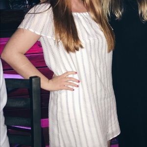 Off the shoulder dress